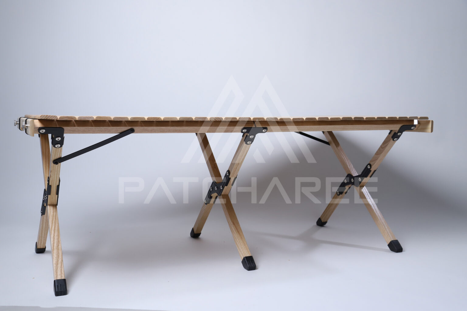 โต๊ะแคมป์ปิ้ง Portable Camping Wooden Table – patchareeoutdoor