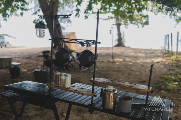 Patcharee Desktop shelf ชั้นวางของหนีบโต๊ะ - Image 12