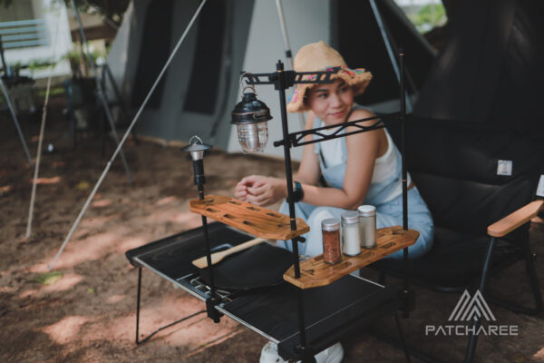 Patcharee Desktop shelf ชั้นวางของหนีบโต๊ะ - Image 6