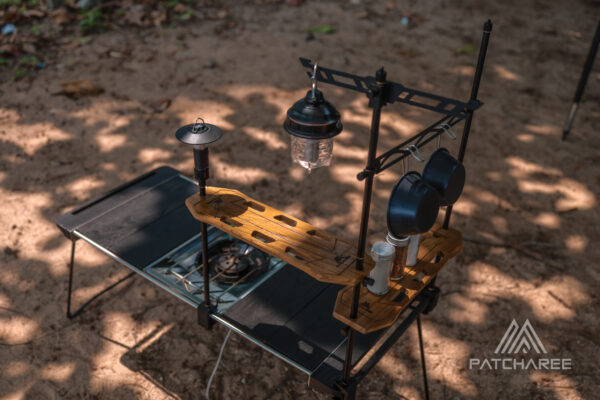 Patcharee Desktop shelf ชั้นวางของหนีบโต๊ะ - Image 2