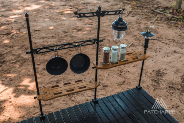 Patcharee Desktop shelf ชั้นวางของหนีบโต๊ะ - Image 7