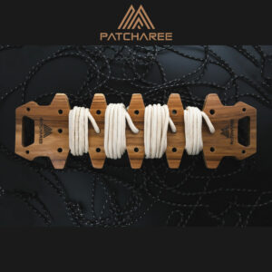 Patcharee Rope Winder แกนม้วนเชือก (ไม้สัก)