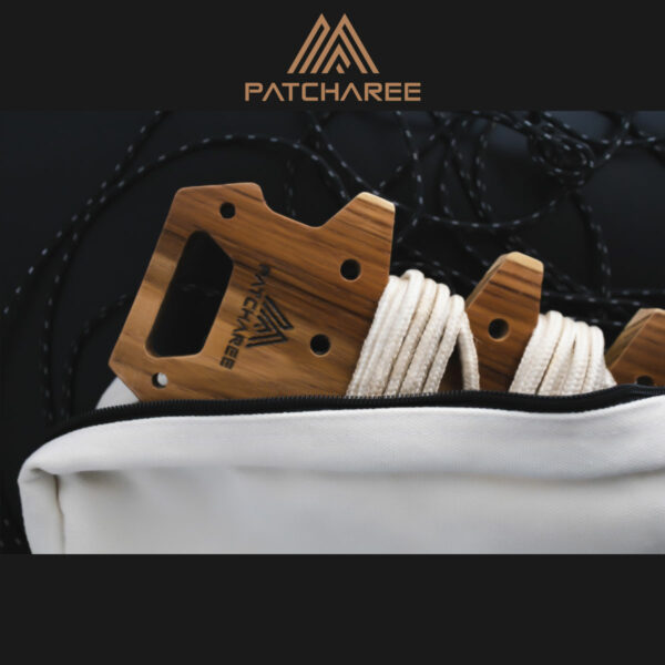 Patcharee Rope Winder แกนม้วนเชือก (ไม้สัก) - Image 5